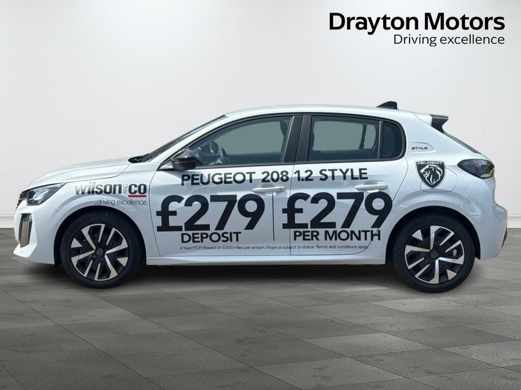 Peugeot 208 1.2 Puretech Style Hatchback Eur White #5