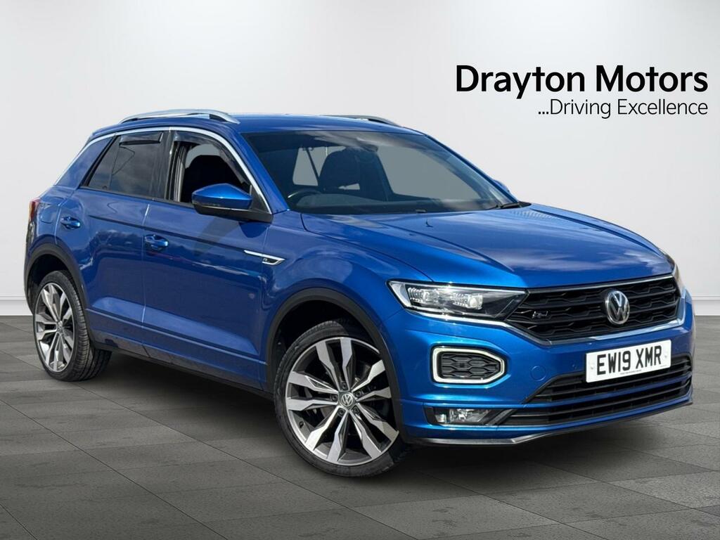 Volkswagen T-Roc 2.0 Tdi R-line Suv Dsg Euro 6 Ss 15 Blue
