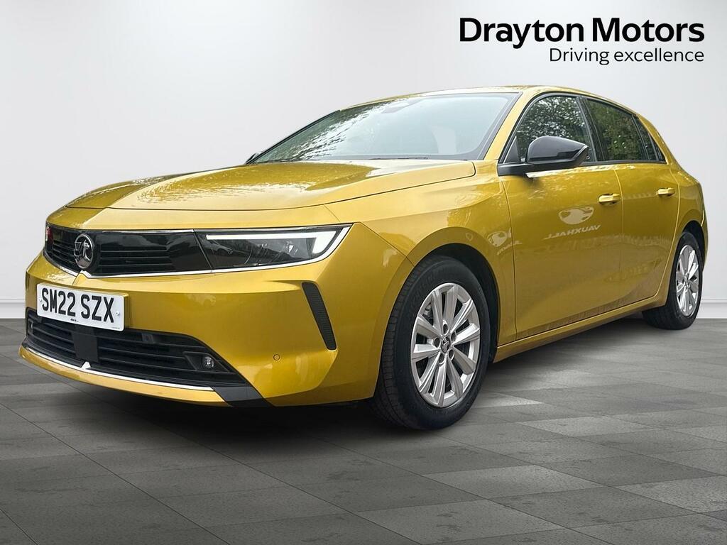 Vauxhall Astra 1.2 Turbo Design Hatchback Euro SM22SZX Yellow #4