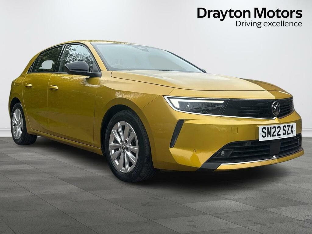 Vauxhall Astra 1.2 Turbo Design Hatchback Euro Yellow