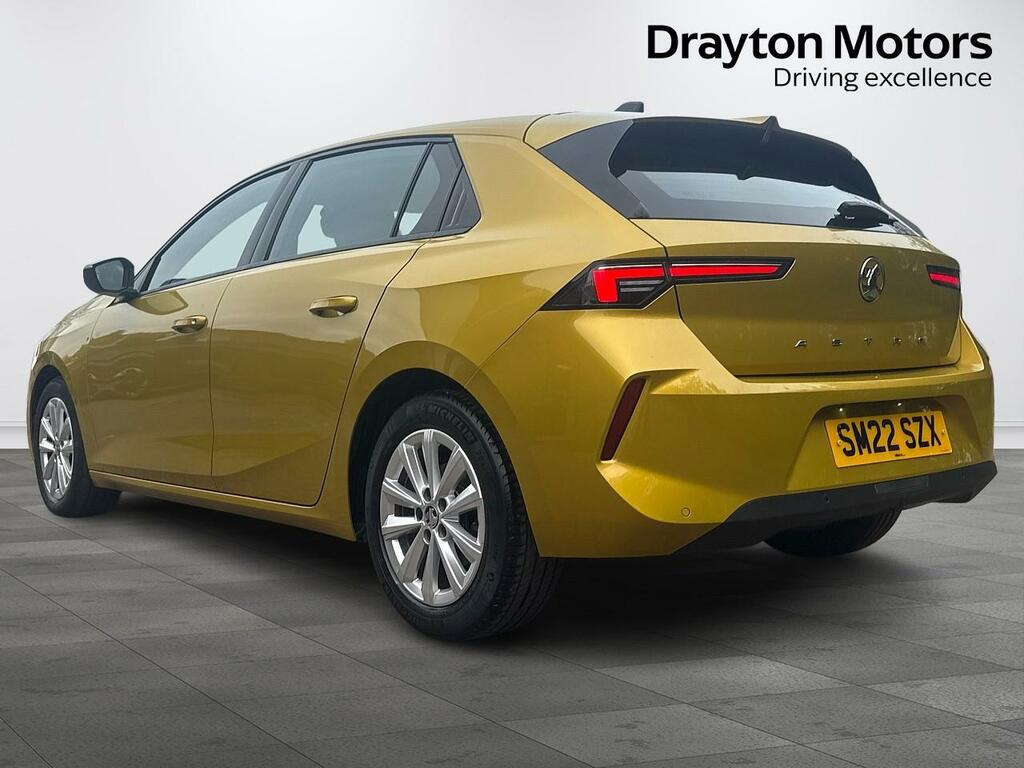 Vauxhall Astra 1.2 Turbo Design Hatchback Euro SM22SZX Yellow #6