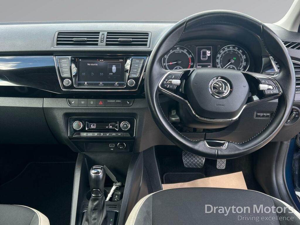 Skoda Fabia 1.0 Tsi Se L Estate Dsg Euro 6 Ss 9 YP21DXV Blue #2
