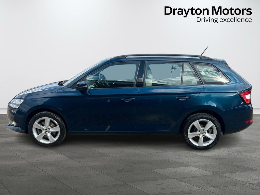 Skoda Fabia 1.0 Tsi Se L Estate Dsg Euro 6 Ss 9 YP21DXV Blue #5