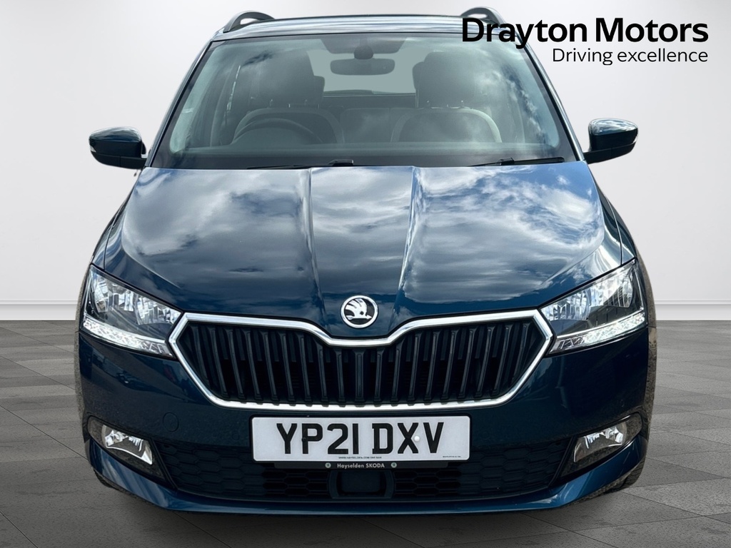 Skoda Fabia 1.0 Tsi Se L Estate Dsg Euro 6 Ss 9 YP21DXV Blue #3