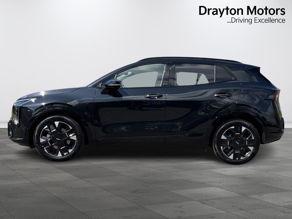 Kia Sportage 1.6 H T-gdi Gt-line Suv Hybrid Eur YO75FDF Black #5