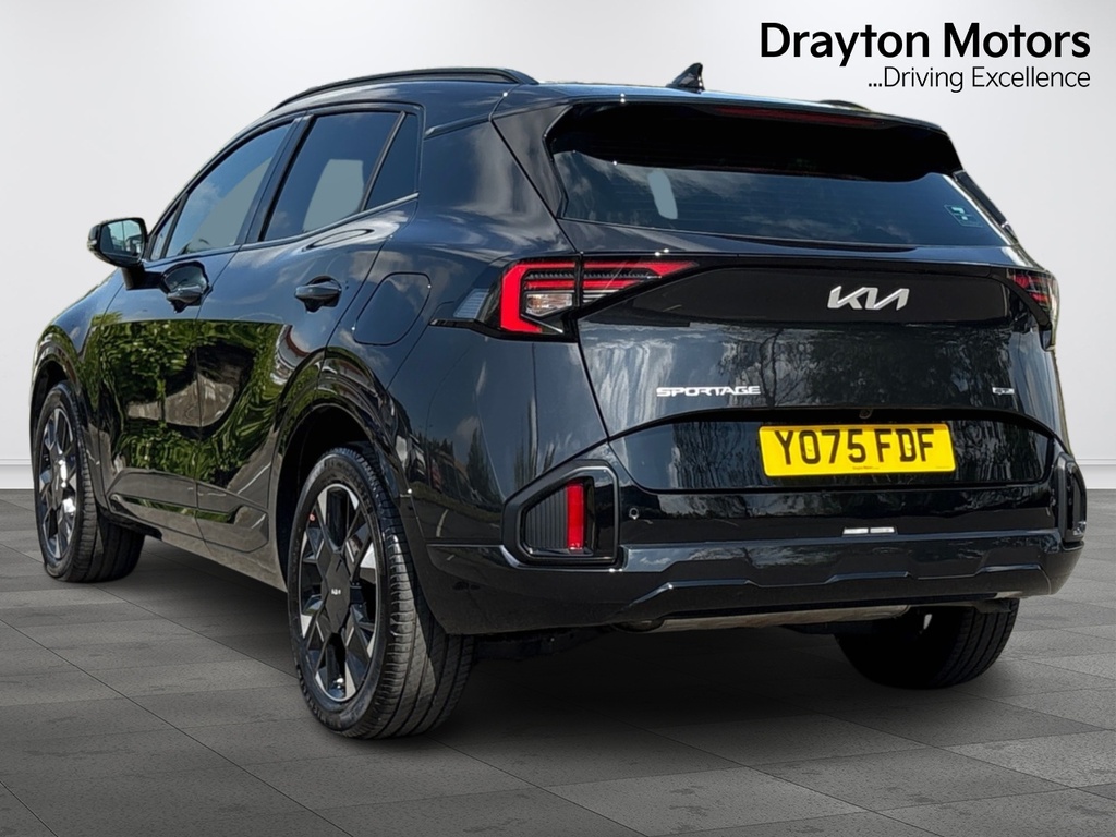 Kia Sportage 1.6 H T-gdi Gt-line Suv Hybrid Eur YO75FDF Black #6