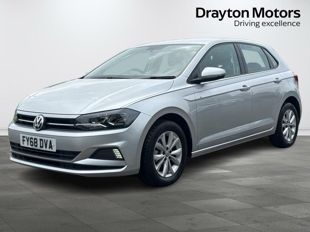 Volkswagen Polo 1.0 Se Hatchback Euro 6 Ss 6 FY68DVA Silver #4