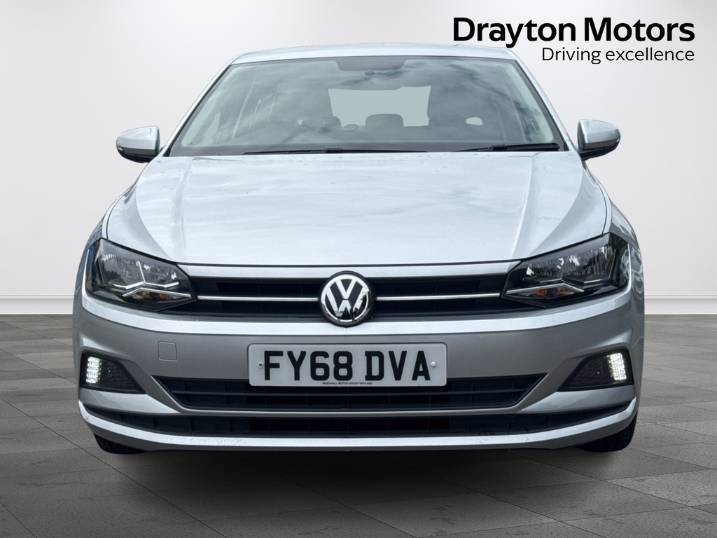Volkswagen Polo 1.0 Se Hatchback Euro 6 Ss 6 FY68DVA Silver #3