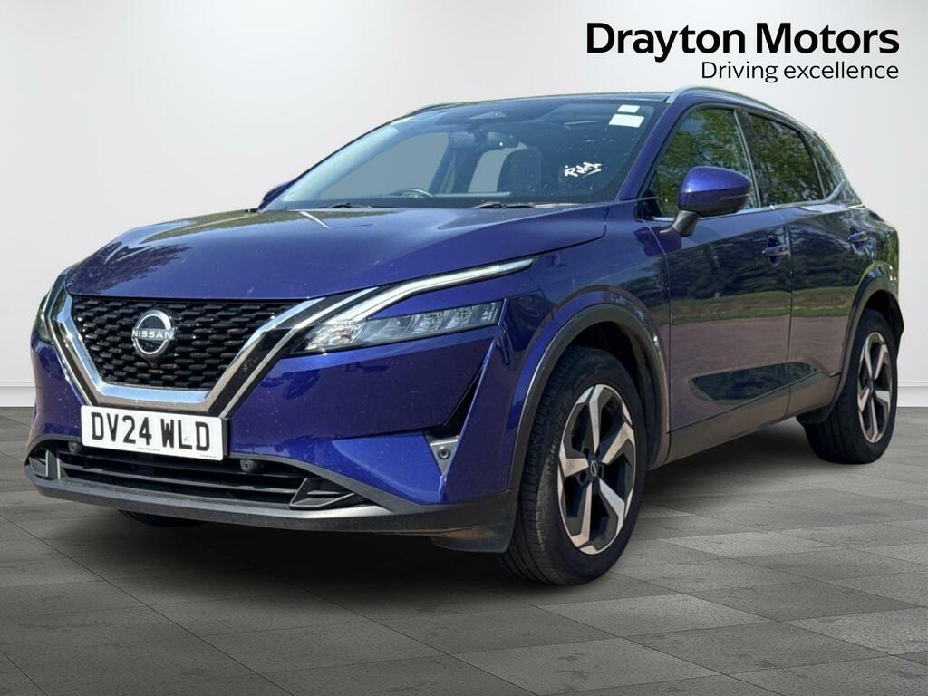 Nissan Qashqai 1.3 Dig-t Mhev N-connecta Suv Hybrid Ma DV24WLD Blue #4