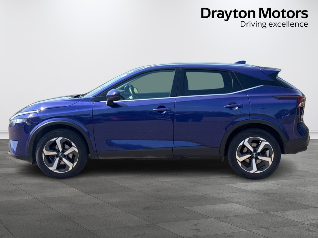 Nissan Qashqai 1.3 Dig-t Mhev N-connecta Suv Hybrid Ma DV24WLD Blue #5