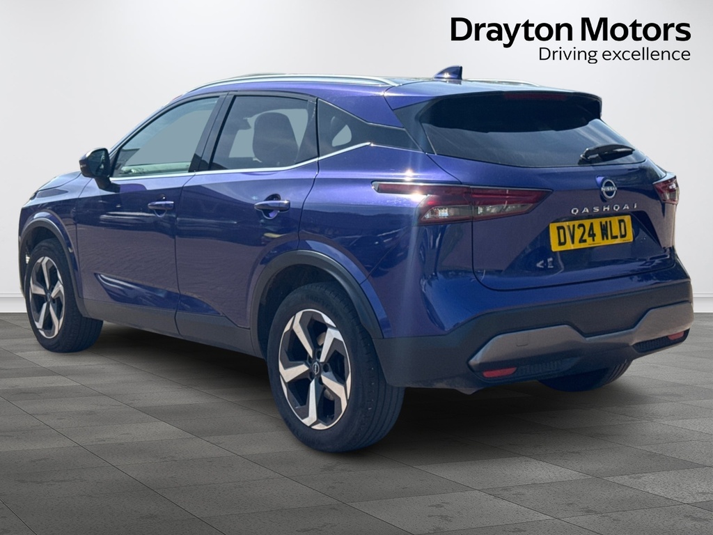 Nissan Qashqai 1.3 Dig-t Mhev N-connecta Suv Hybrid Ma DV24WLD Blue #6