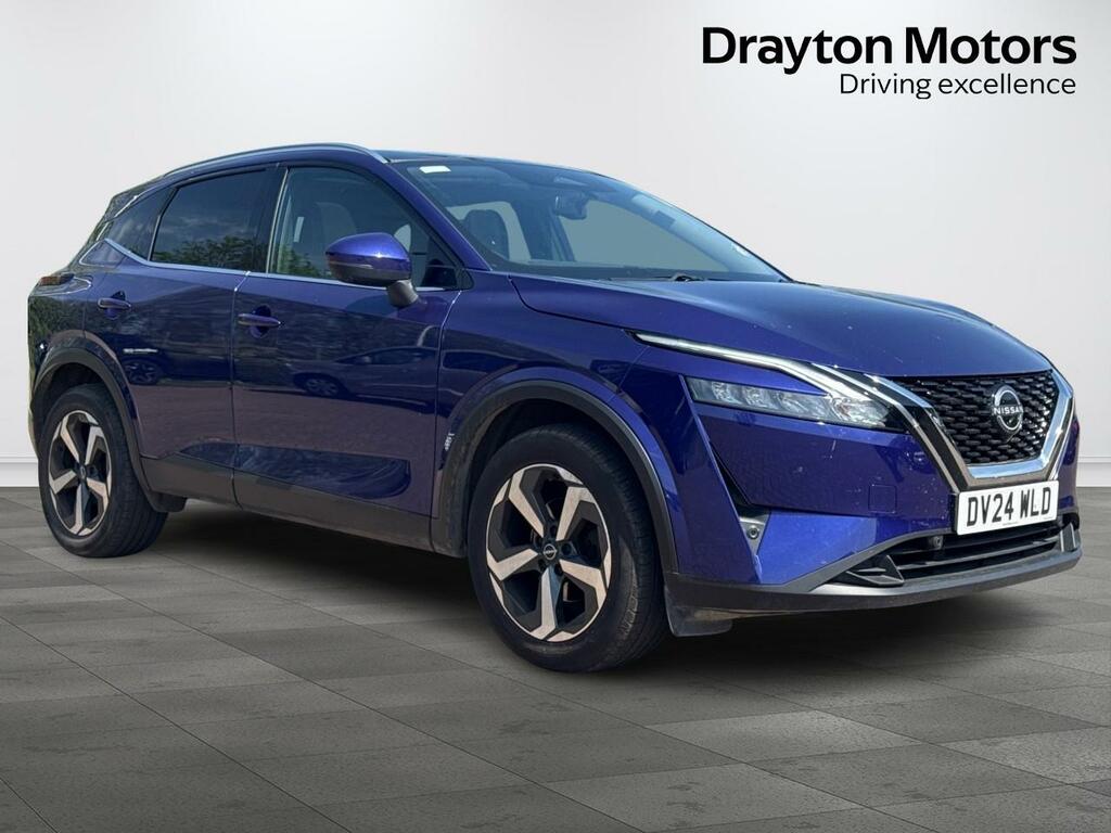 Nissan Qashqai 1.3 Dig-t Mhev N-connecta Suv Hybrid Ma DV24WLD Blue