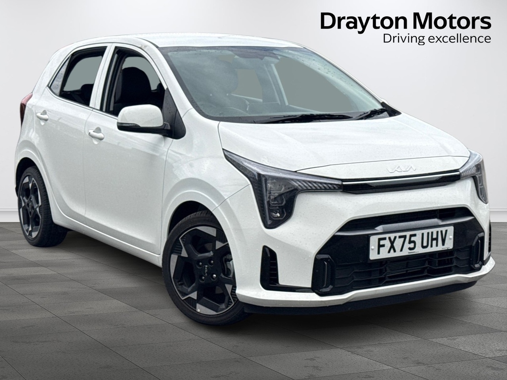 Kia Picanto 1.0 3 Hatchback Amt Euro 6 Ss 62 Bh FX75UHV White