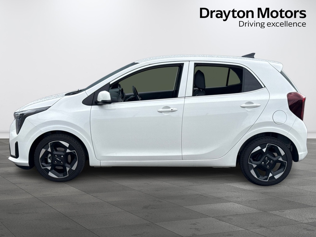 Kia Picanto 1.0 3 Hatchback Amt Euro 6 Ss 62 Bh FX75UHV White #5
