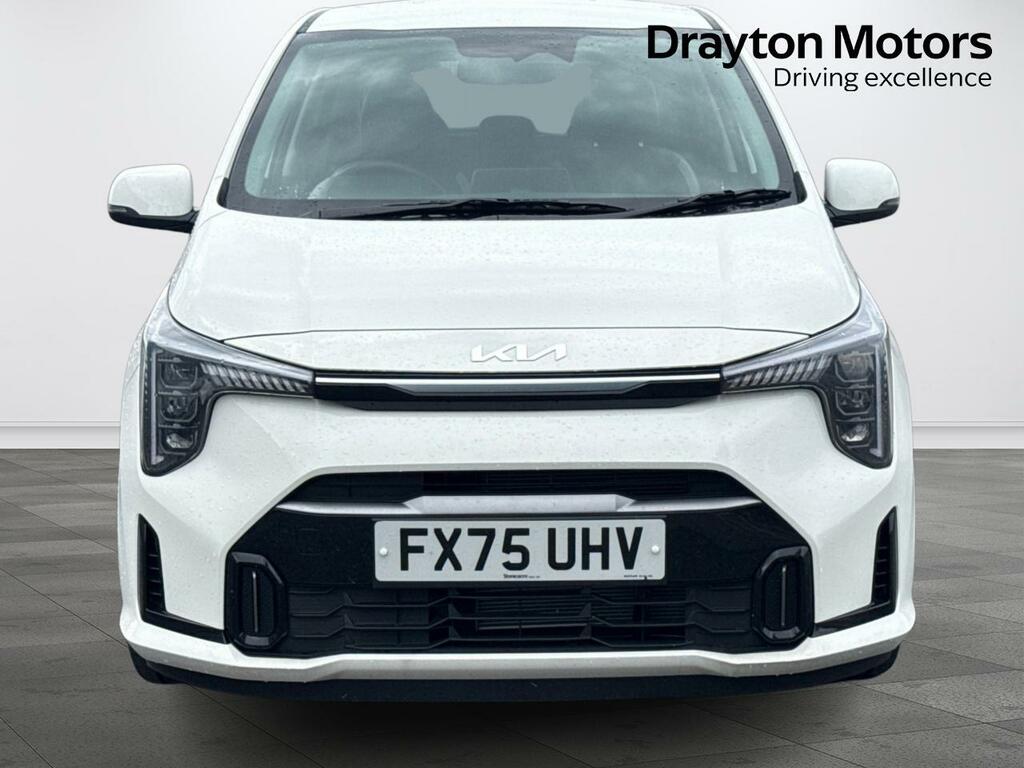 Kia Picanto 1.0 3 Hatchback Amt Euro 6 Ss 62 Bh FX75UHV White #3
