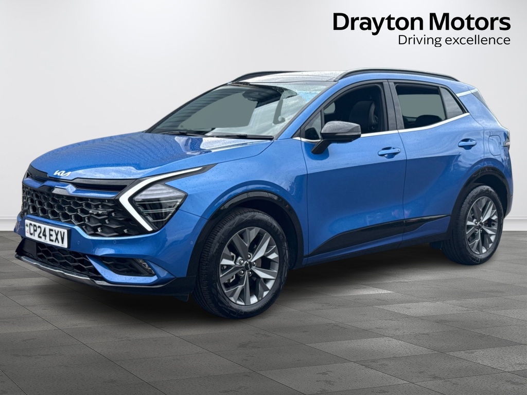 Kia Sportage 1.6 H T-gdi Gt-line S Suv Hybrid A Blue #4