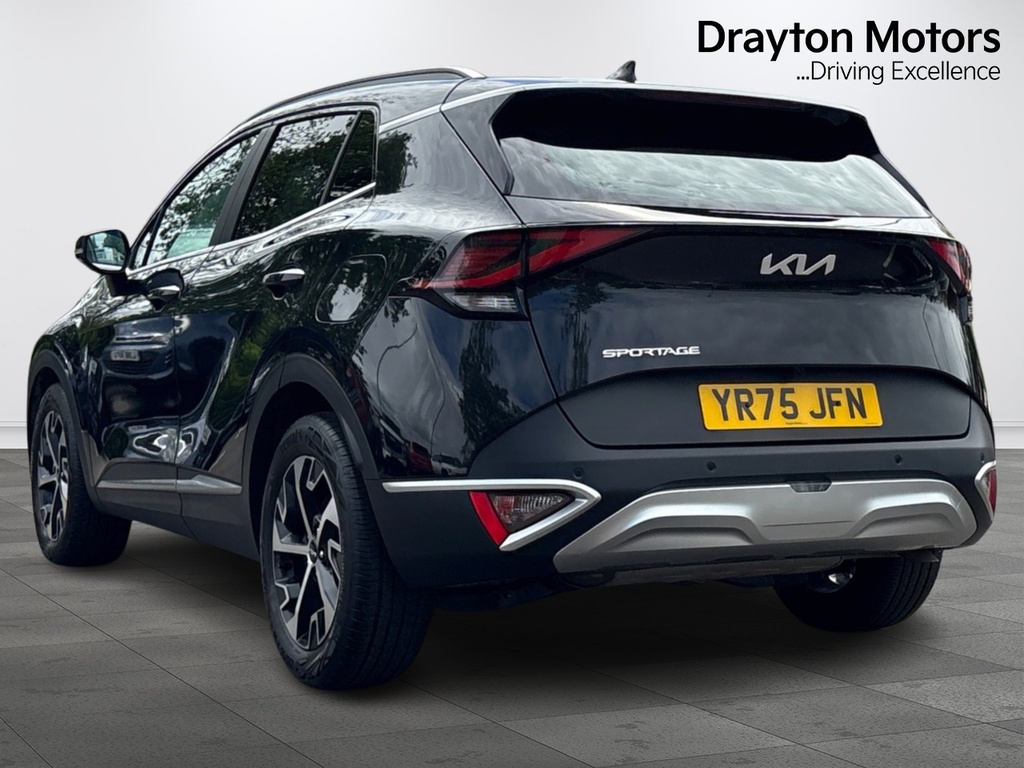 Kia Sportage 1.6 T-gdi Mhev 3 Suv Hybrid Euro YR75JFN Black #6