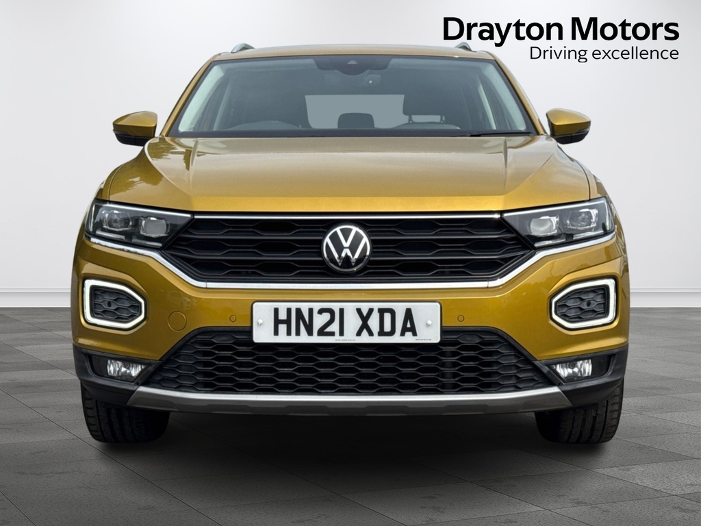 Volkswagen T-Roc 1.5 Tsi Gpf Evo Sel Suv Dsg Euro 6 Ss HN21XDA Yellow #3