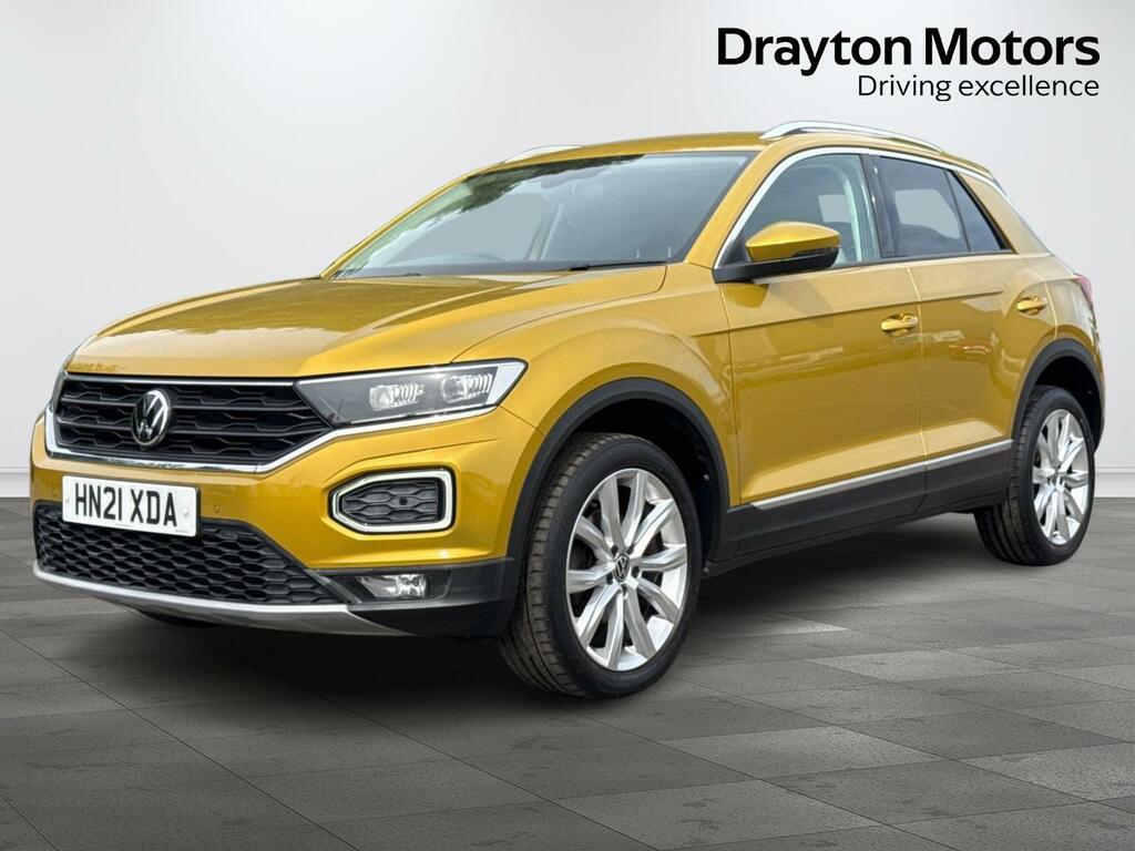 Volkswagen T-Roc 1.5 Tsi Gpf Evo Sel Suv Dsg Euro 6 Ss HN21XDA Yellow #4