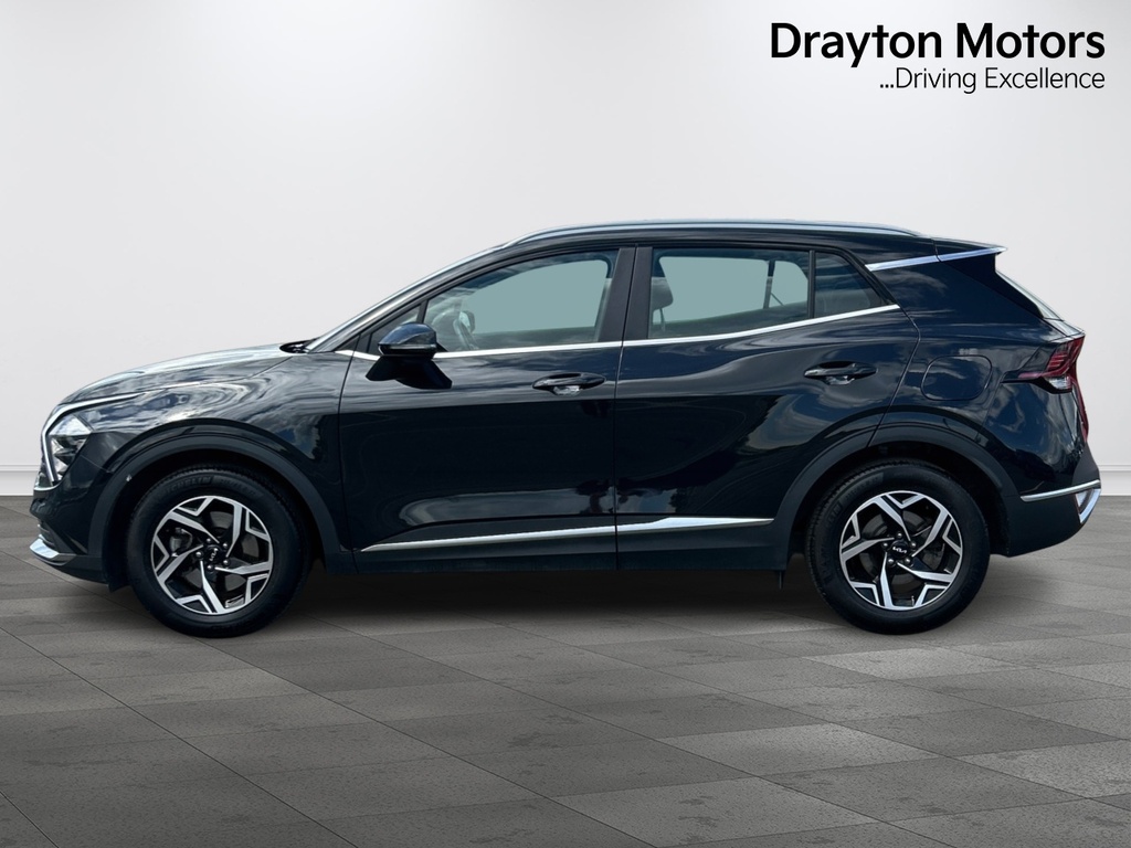 Kia Sportage 1.6 T-gdi Mhev 2 Suv Hybrid Euro YS74HVH Black #5
