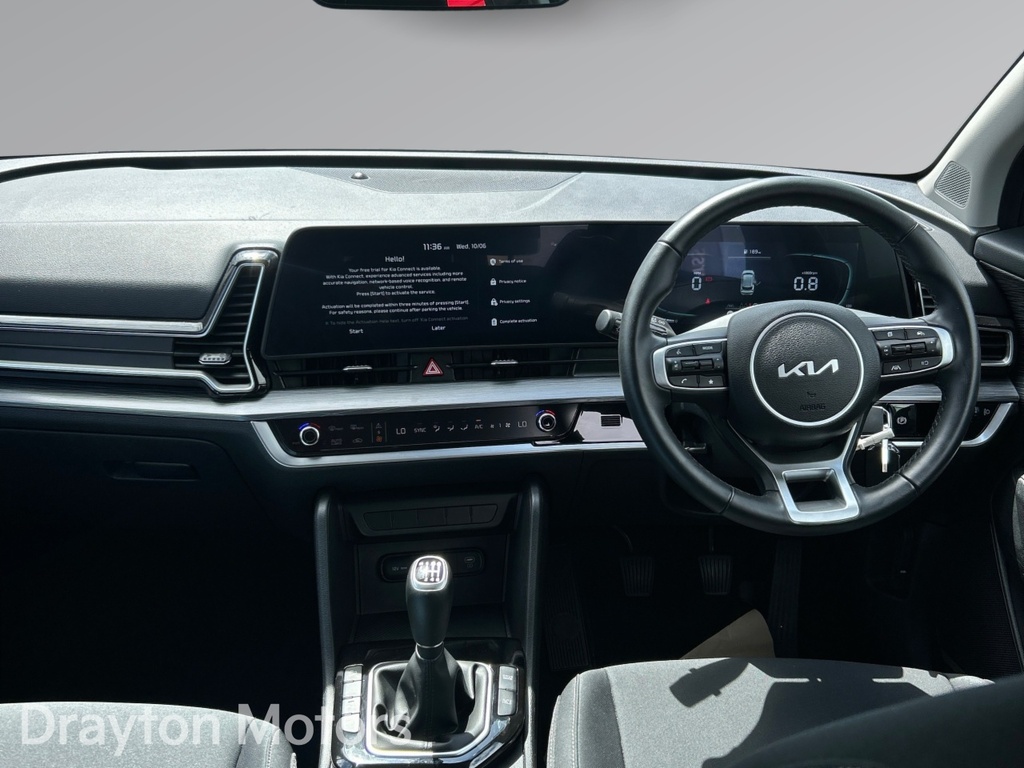 Kia Sportage 1.6 T-gdi Mhev 2 Suv Hybrid Euro YS74HVH Black #2