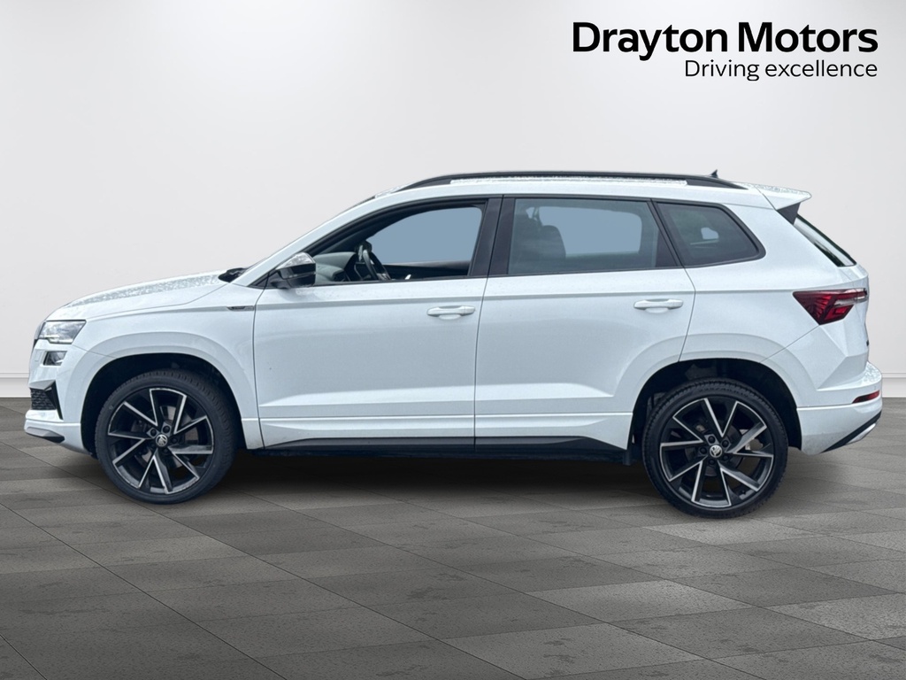 Skoda Karoq 1.5 Tsi Act Sportline Suv Euro 6 WG23CCF White #5