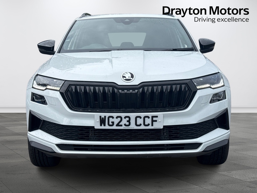 Skoda Karoq 1.5 Tsi Act Sportline Suv Euro 6 WG23CCF White #3