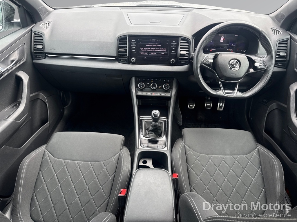 Skoda Karoq 1.5 Tsi Act Sportline Suv Euro 6 WG23CCF White #2