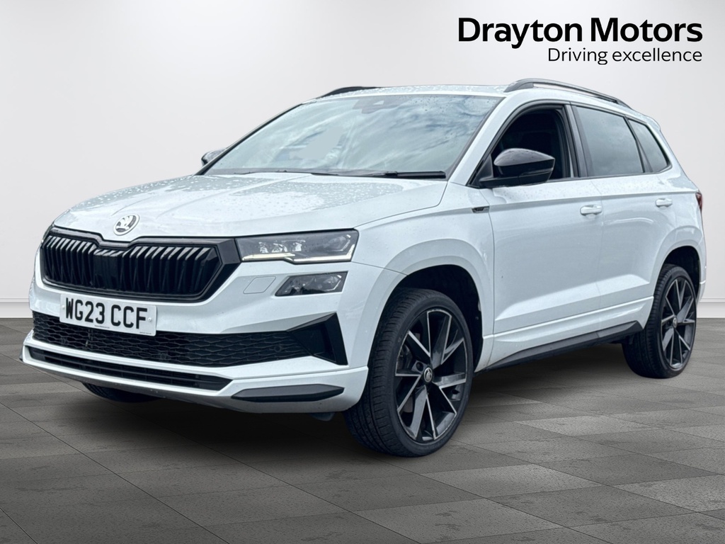 Skoda Karoq 1.5 Tsi Act Sportline Suv Euro 6 WG23CCF White #4