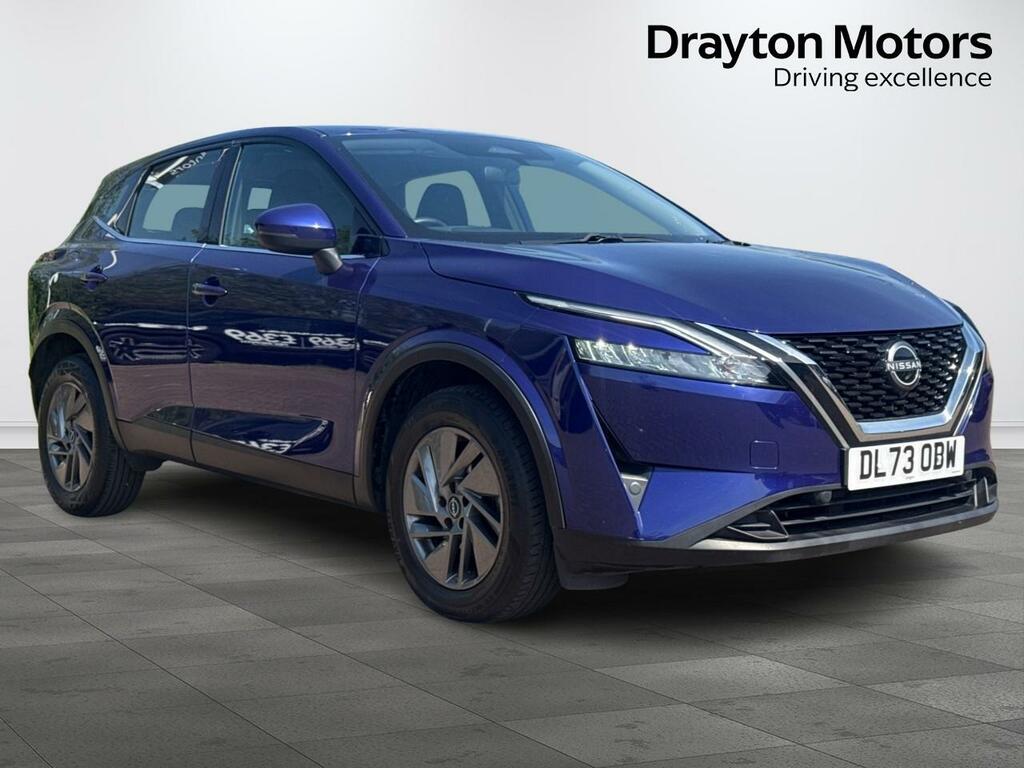 Nissan Qashqai 1.3 Dig-t Mhev Acenta Premium Suv Hybri DL73OBW Blue