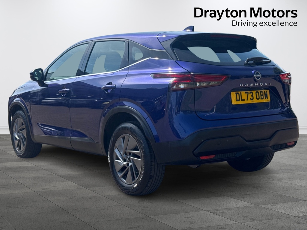 Nissan Qashqai 1.3 Dig-t Mhev Acenta Premium Suv Hybri DL73OBW Blue #6