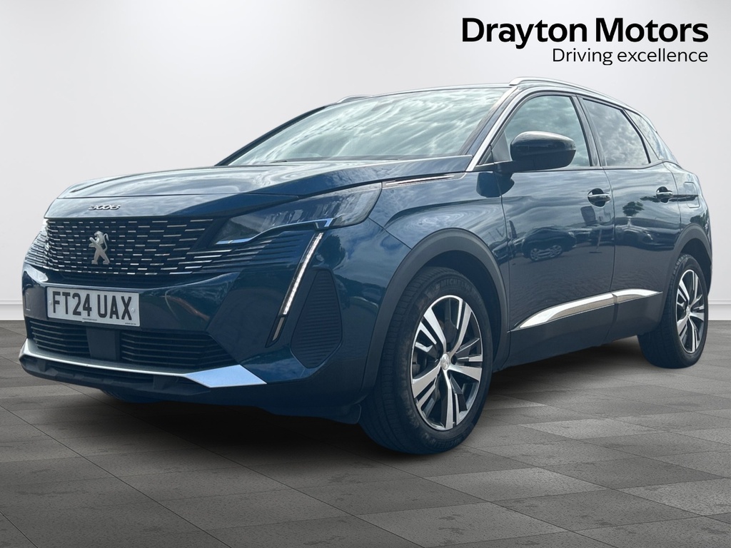 Peugeot 3008 1.6 12.4Kwh Allure Suv Plug-in Hybrid E FT24UAX Blue #4