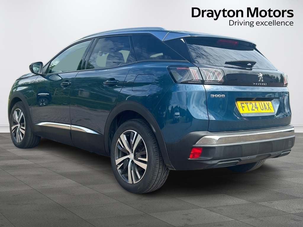 Peugeot 3008 1.6 12.4Kwh Allure Suv Plug-in Hybrid E FT24UAX Blue #6