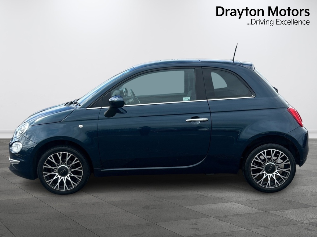 Fiat 500 1.0 Mhev Hatchback Euro 6 Ss WR73MFP Blue #4