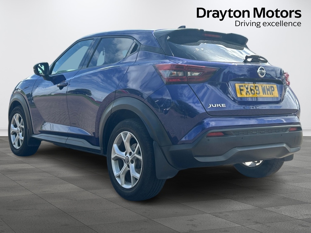 Nissan Juke 1.0 Dig-t N-connecta Suv Euro 6 FX69WHP Blue #6