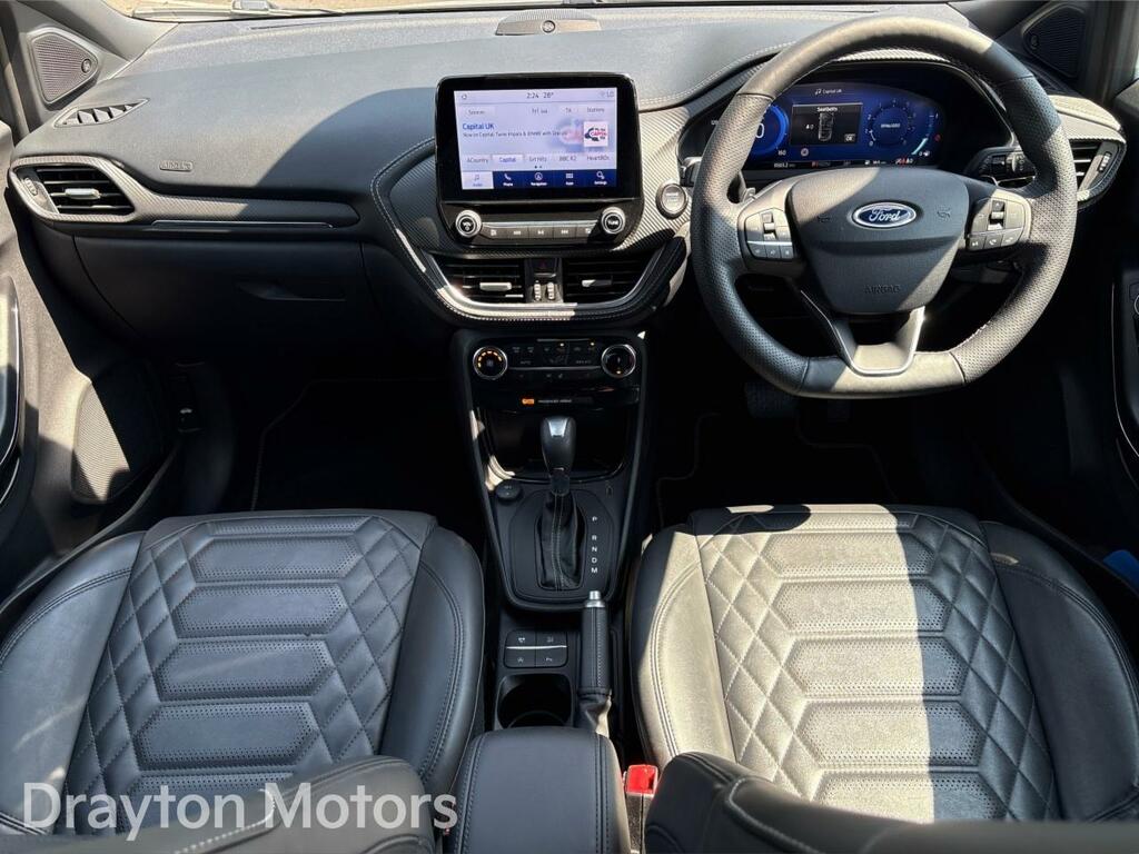 Ford Puma 1.0T Ecoboost Mhev St-line Vignale Suv FJ23ODH White #2