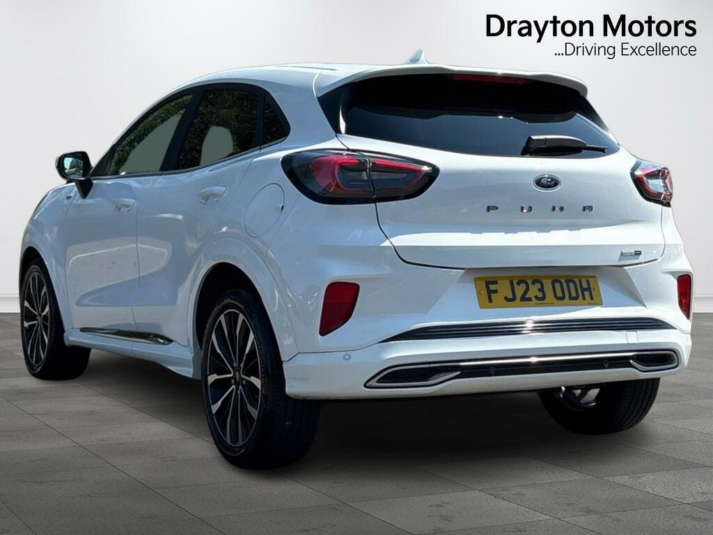 Ford Puma 1.0T Ecoboost Mhev St-line Vignale Suv FJ23ODH White #6