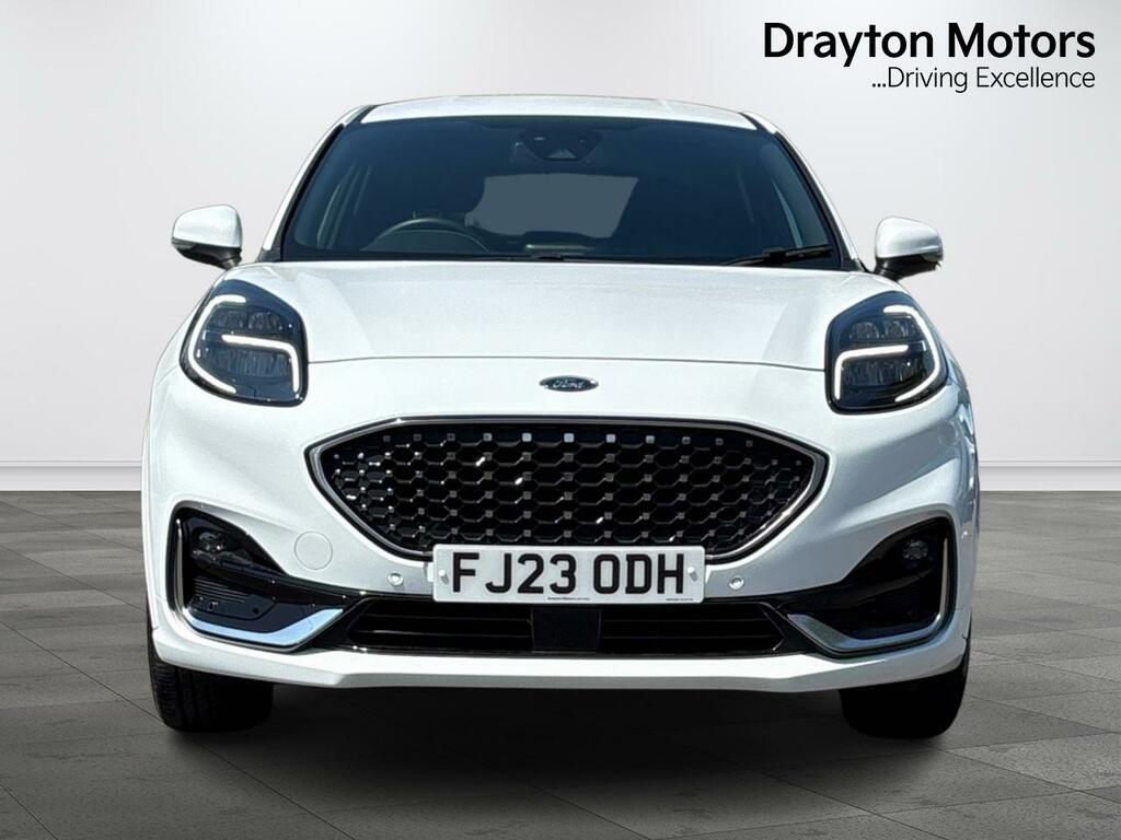 Ford Puma 1.0T Ecoboost Mhev St-line Vignale Suv FJ23ODH White #3