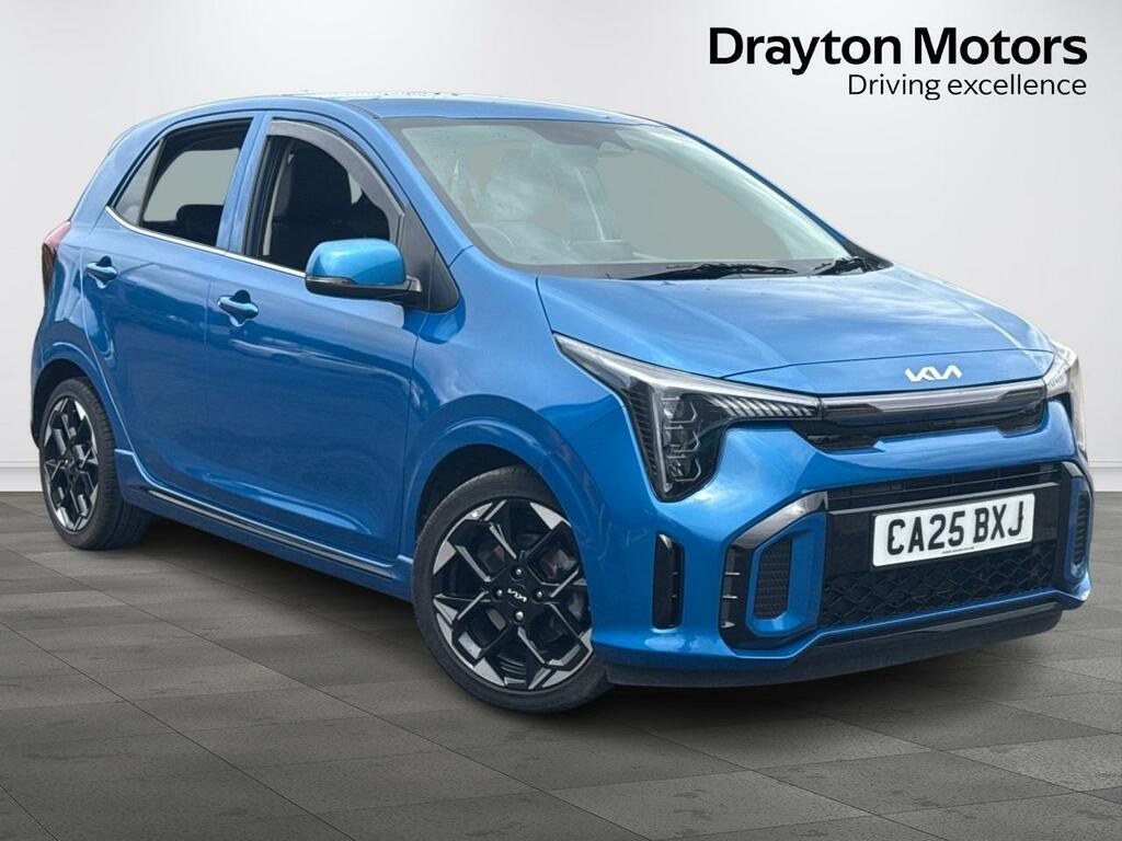 Kia Picanto 1.0 Gt-line Hatchback Amt Euro 6 Ss Blue