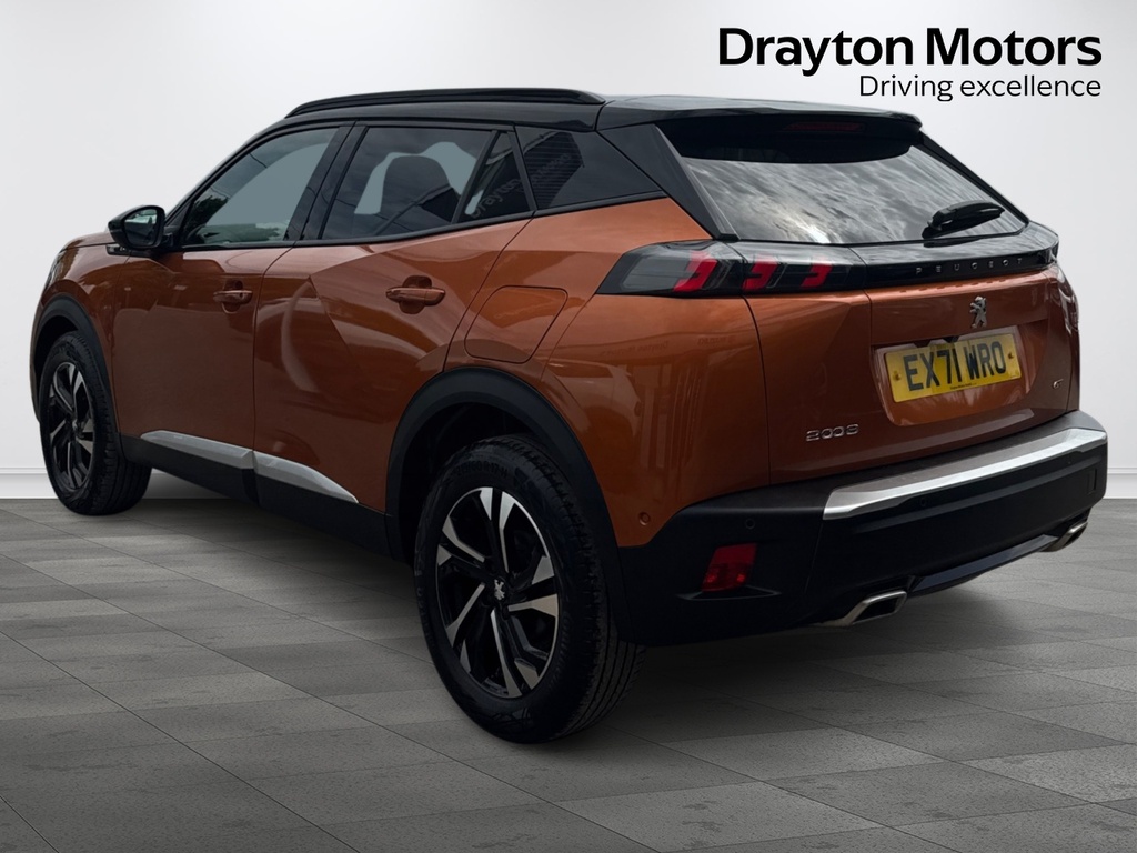 Peugeot 2008 1.2 Puretech Gt Suv Euro 6 Ss EX71WRO Orange #6
