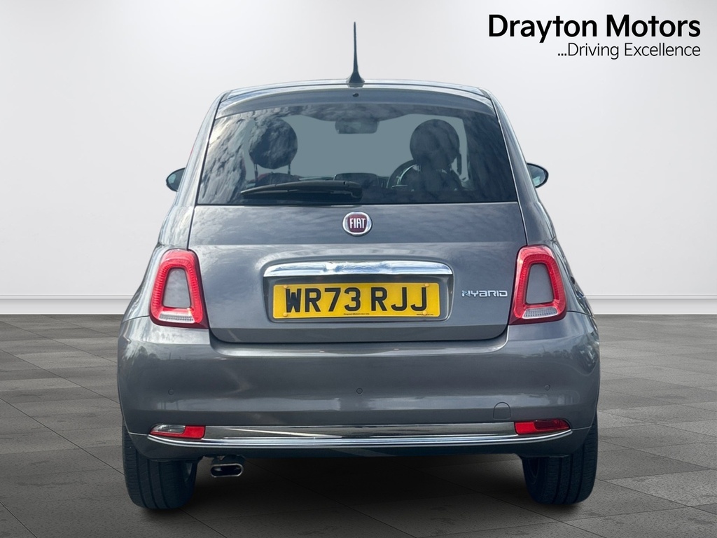 Fiat 500 1.0 Mhev Hatchback Euro 6 Ss WR73RJJ Grey #6