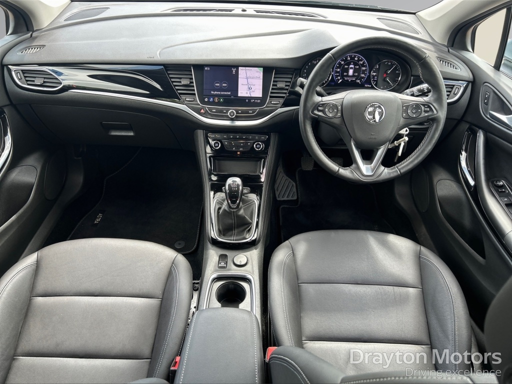 Vauxhall Astra 1.2 Turbo Elite Nav Hatchback Eu Silver #2