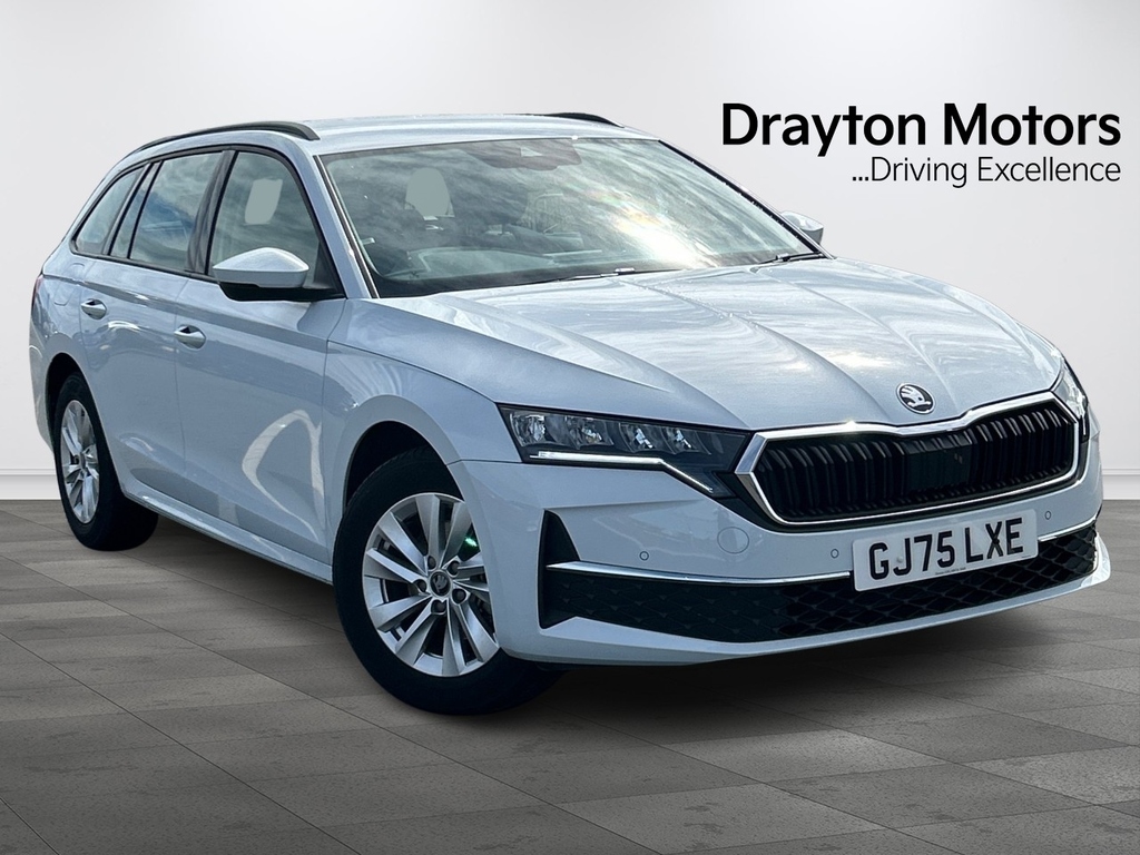 Skoda Octavia 1.5 Tsi Act Se Technology Estate White