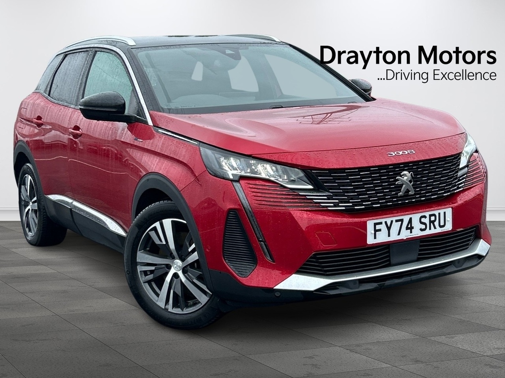 Peugeot 3008 1.6 13.2Kwh Allure Premium Suv Plug-i Red