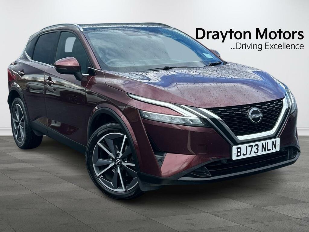 Nissan Qashqai 1.3 Dig-t Mhev Tekna Suv Hybrid Red