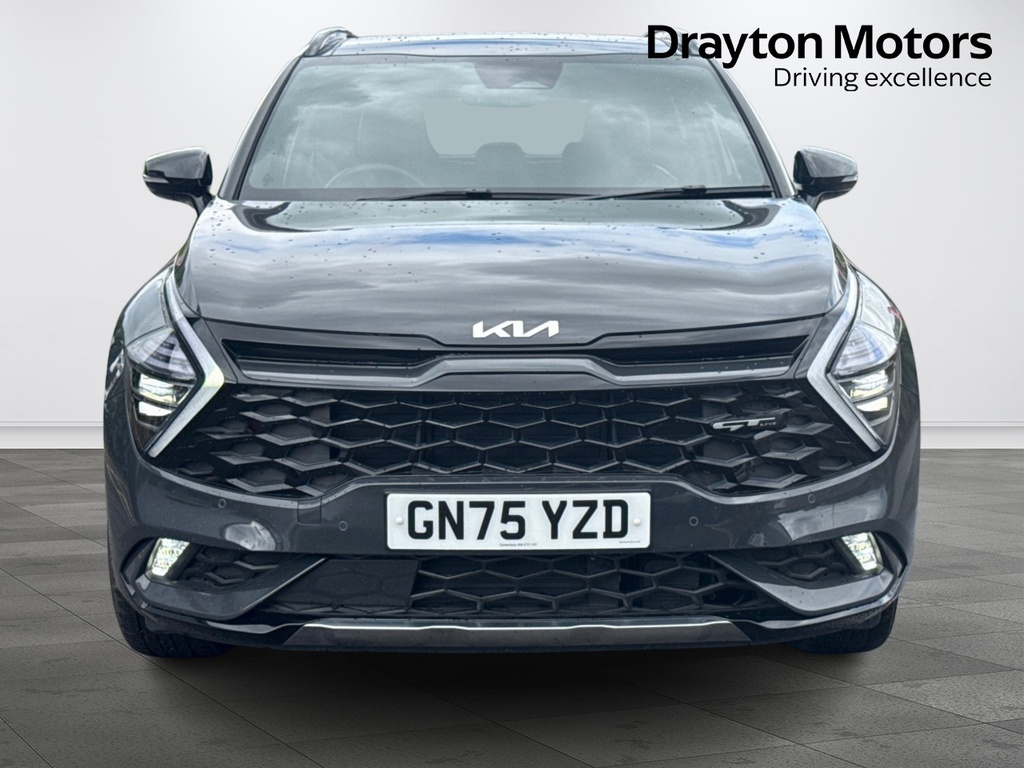 Kia Sportage 1.6 H T-gdi Gt-line S Suv Hybrid E GN75YZD Grey #3