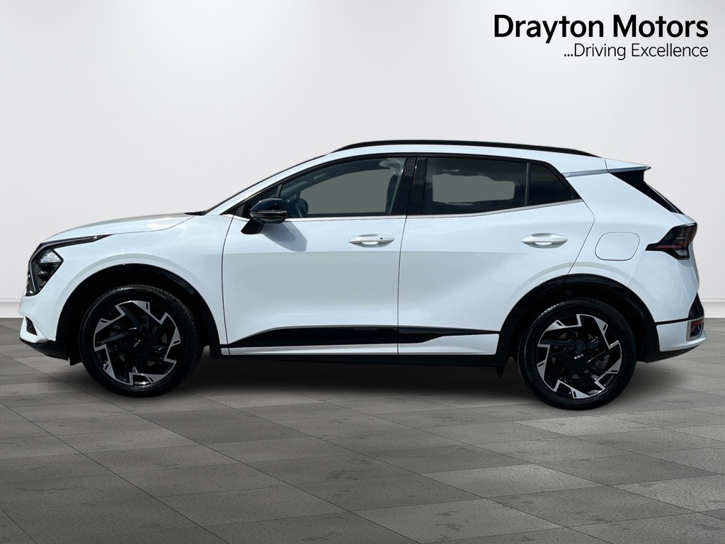 Kia Sportage 1.6 T-gdi Mhev Gt-line Suv Hybrid Manua FY25YEX White #5