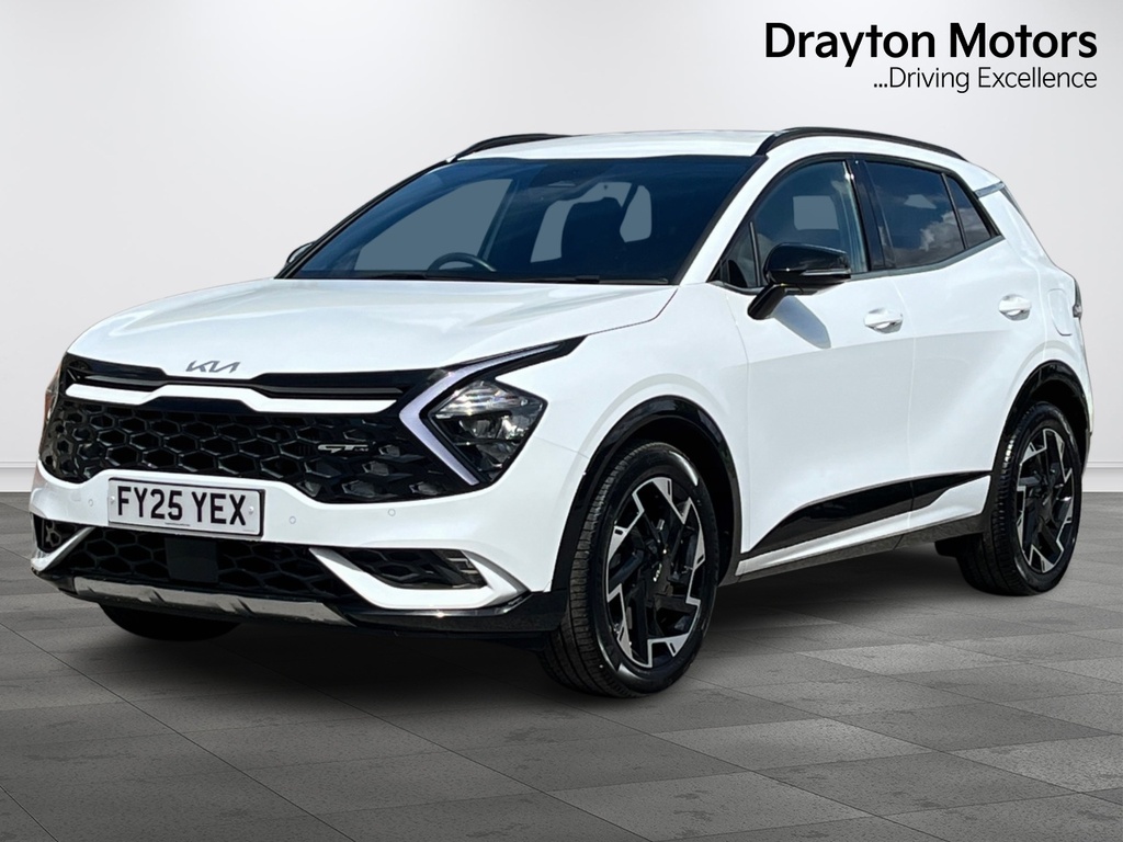 Kia Sportage 1.6 T-gdi Mhev Gt-line Suv Hybrid Manua FY25YEX White #4