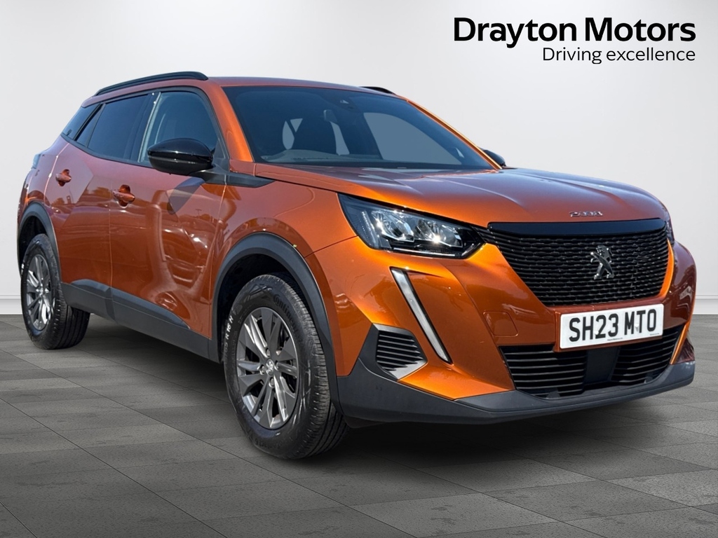 Peugeot 2008 1.2 Puretech Active Premium Suv Manua Orange