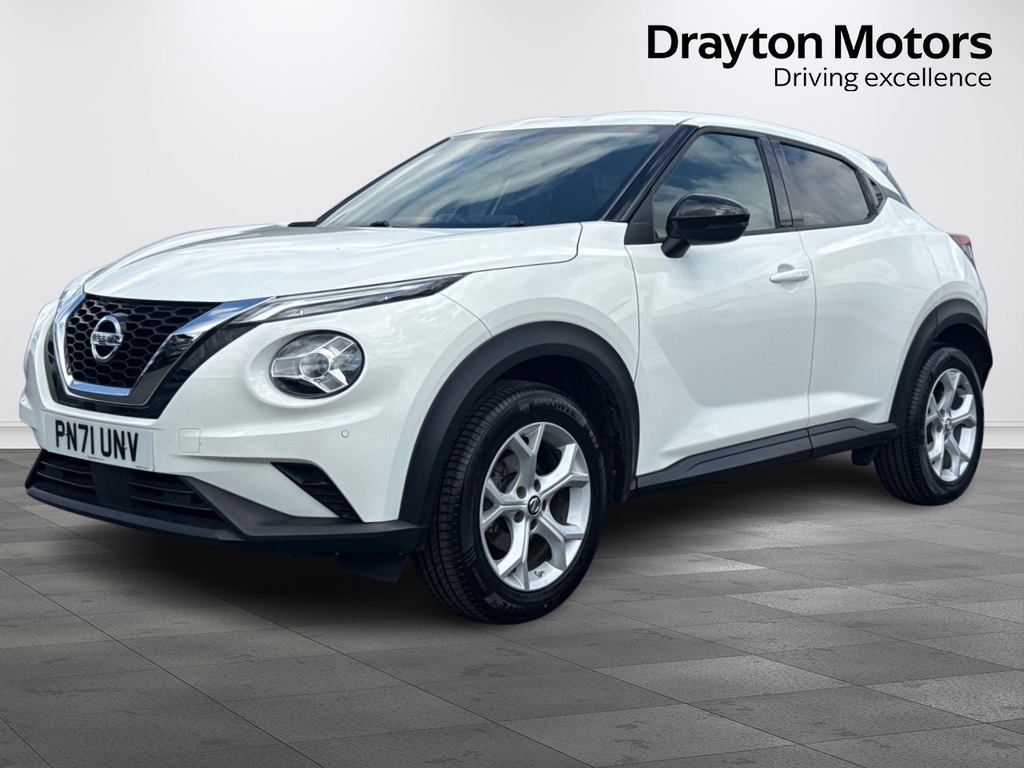 Nissan Juke 1.0 Dig-t N-connecta Suv Euro 6 PN71UNV White #4